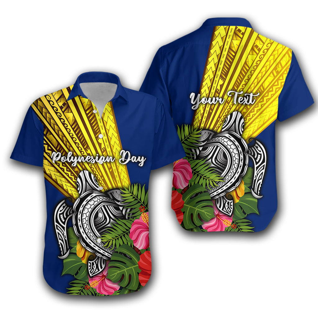 (Custom Personalised) Polynesian Day Hawaiian Shirt Sun Style – Lt16