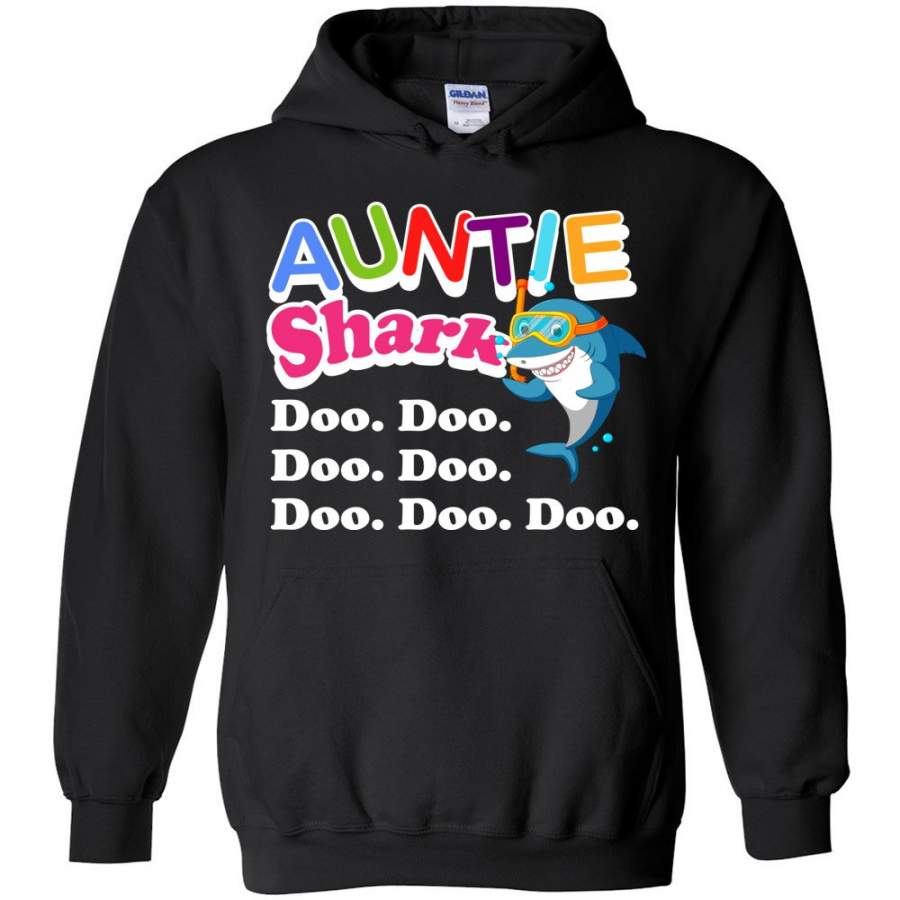 Auntie Shark Doo Doo Hoodie