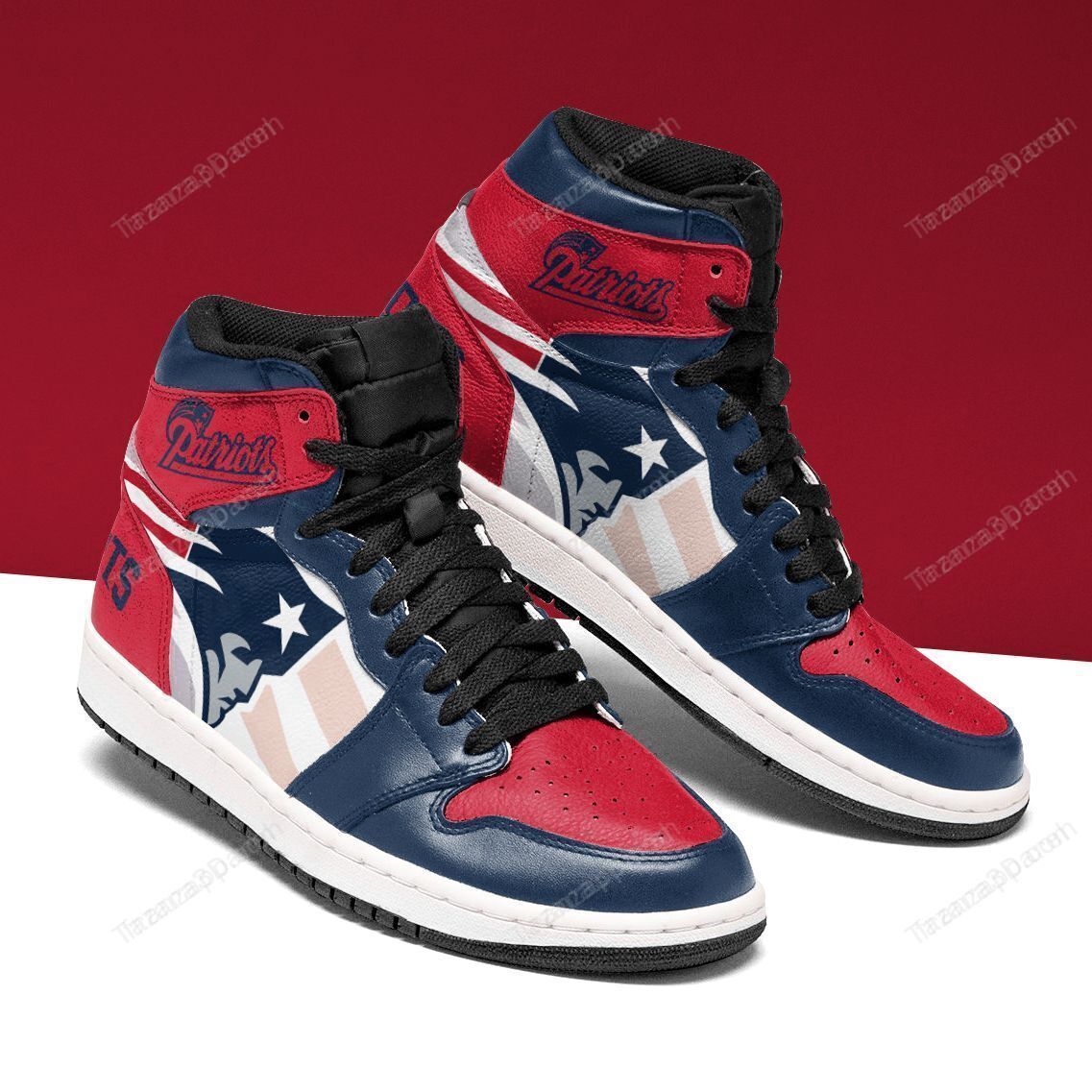 New England Patriots Custom Jshoes