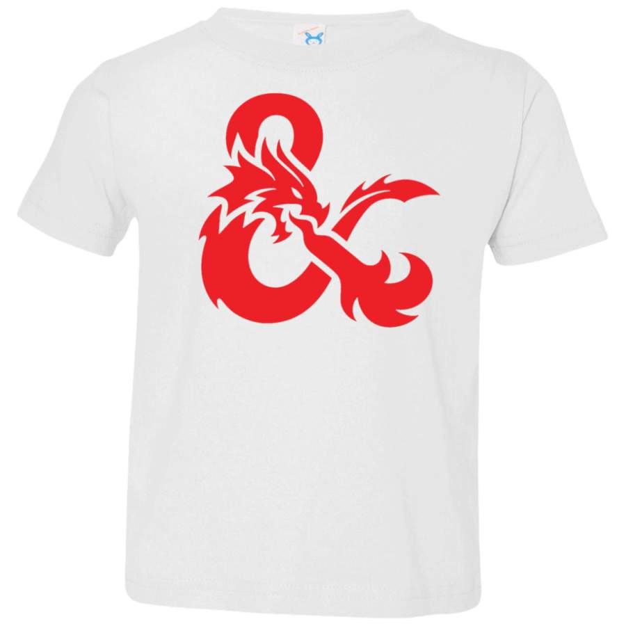 AGR Dungeons and Dragons Logo Toddler Jersey T-Shirt