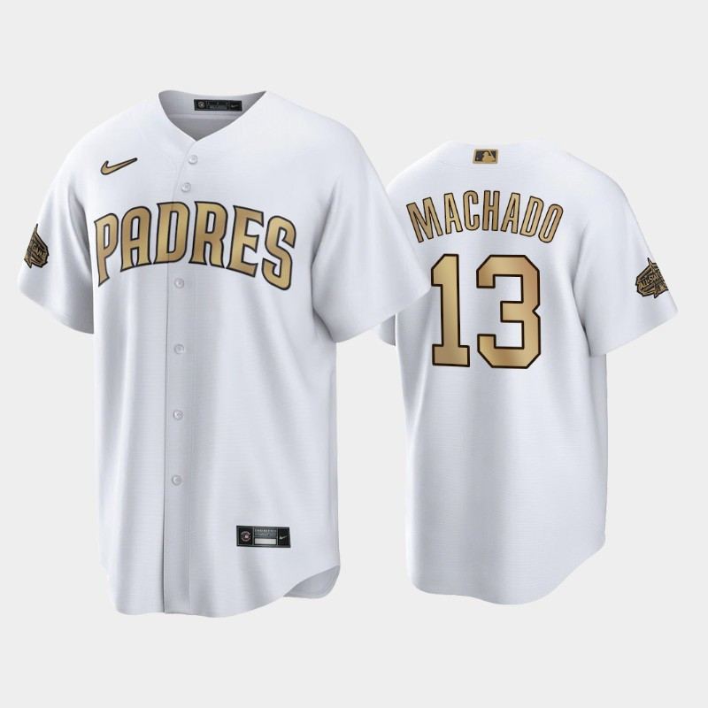 2022-23 All-Star Game NL San Diego Padres White 13 Manny Machado Jersey