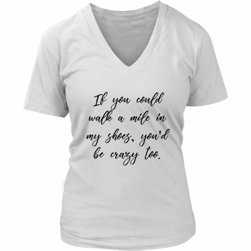 A Mile In My Shoes VNeck