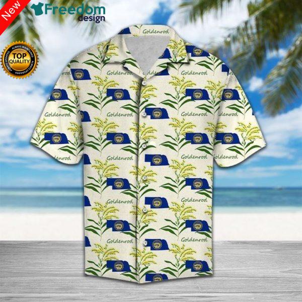 Nebraska Goldenrod Hawaii Shirt Unisex Ha14861