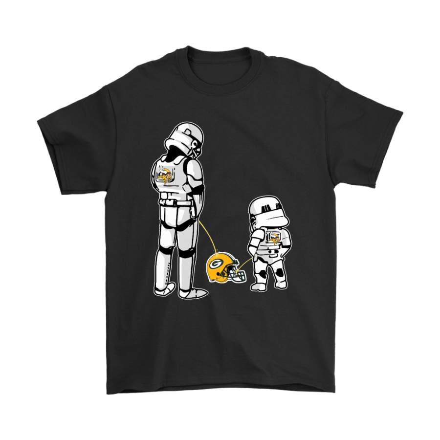 Minnesota Vikings Father & Child Stormtroopers Piss On You Shirts