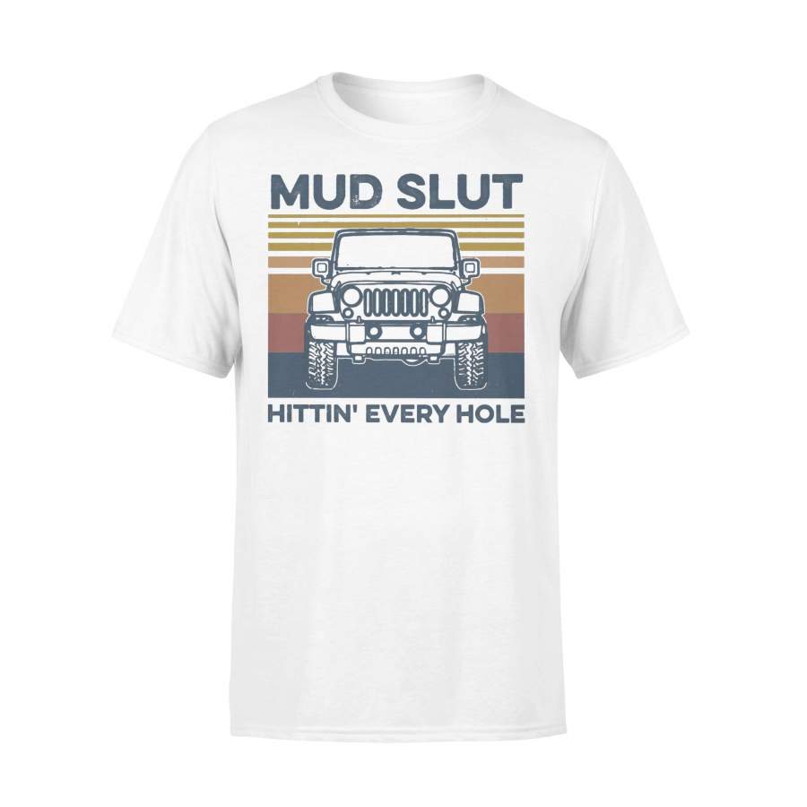 Jeep Mud Slut Hittin’ Every Hole Vintage T-shirt