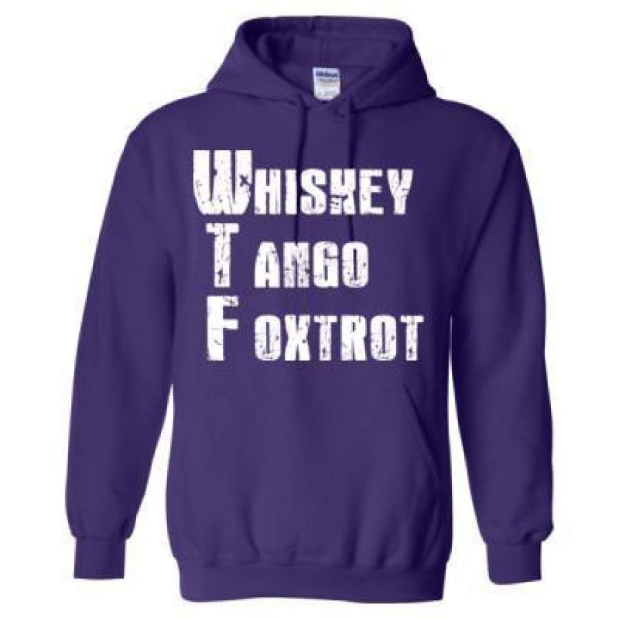 AGR Whiskey Tango Foxtrot – Heavy Blend™ Hooded Sweatshirt