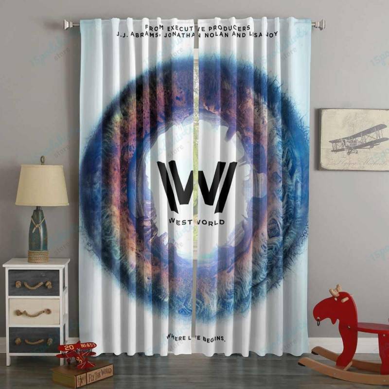 3D Printed Westworld Style Custom Living Room Curtains