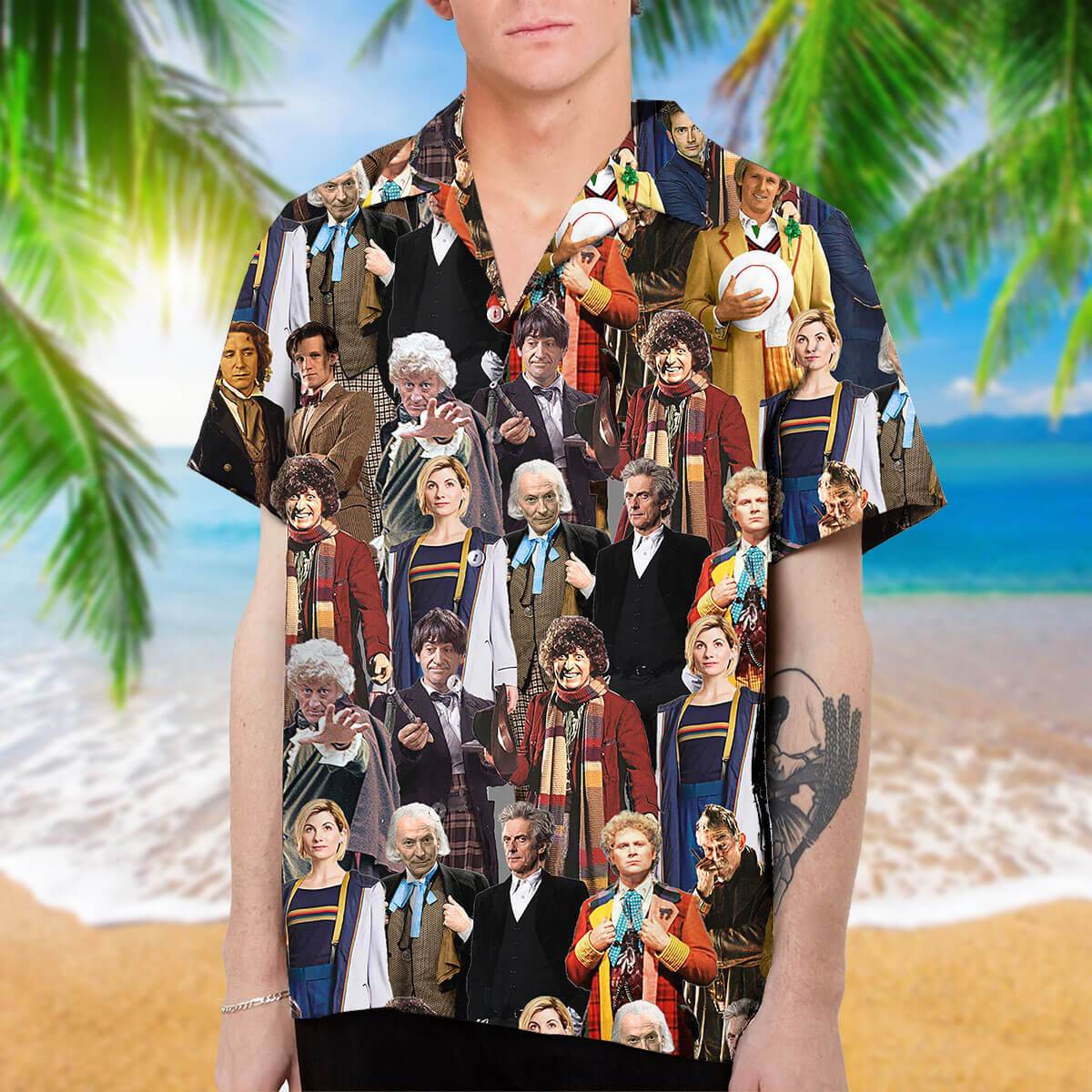 The Doctors New Collection Art Hawaiian Shirt V.2