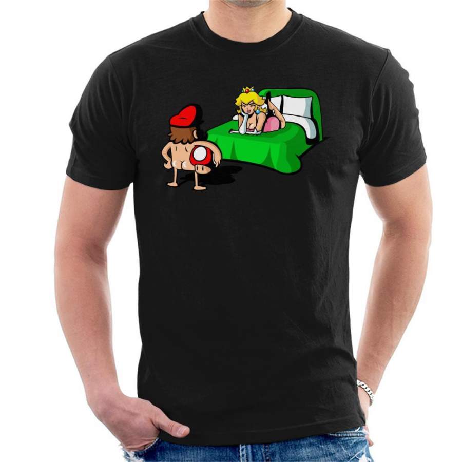 Sex On Shrooms Super Mario Men’s T-Shirt
