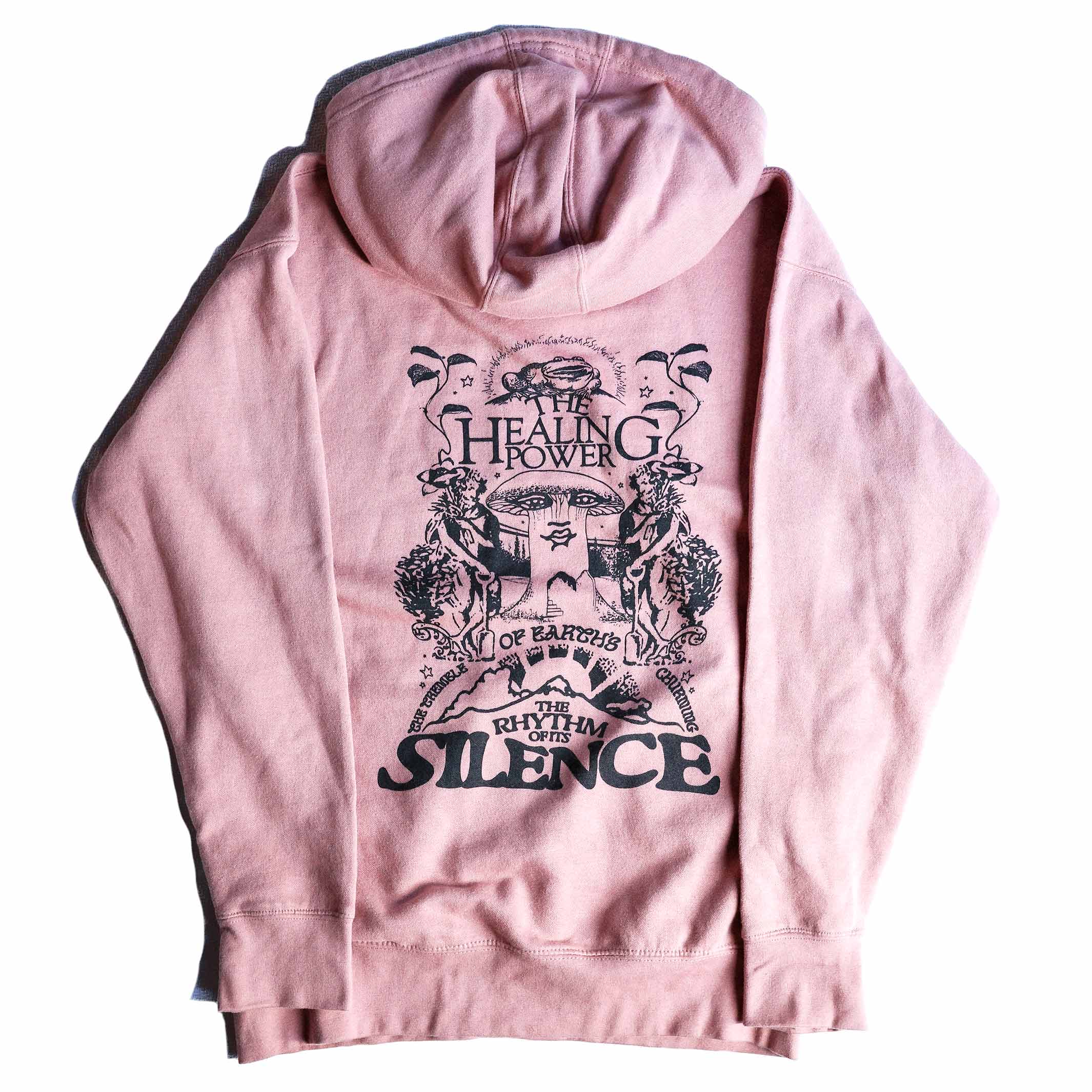 The Rhythm Of Silence Embroidered Hoodie