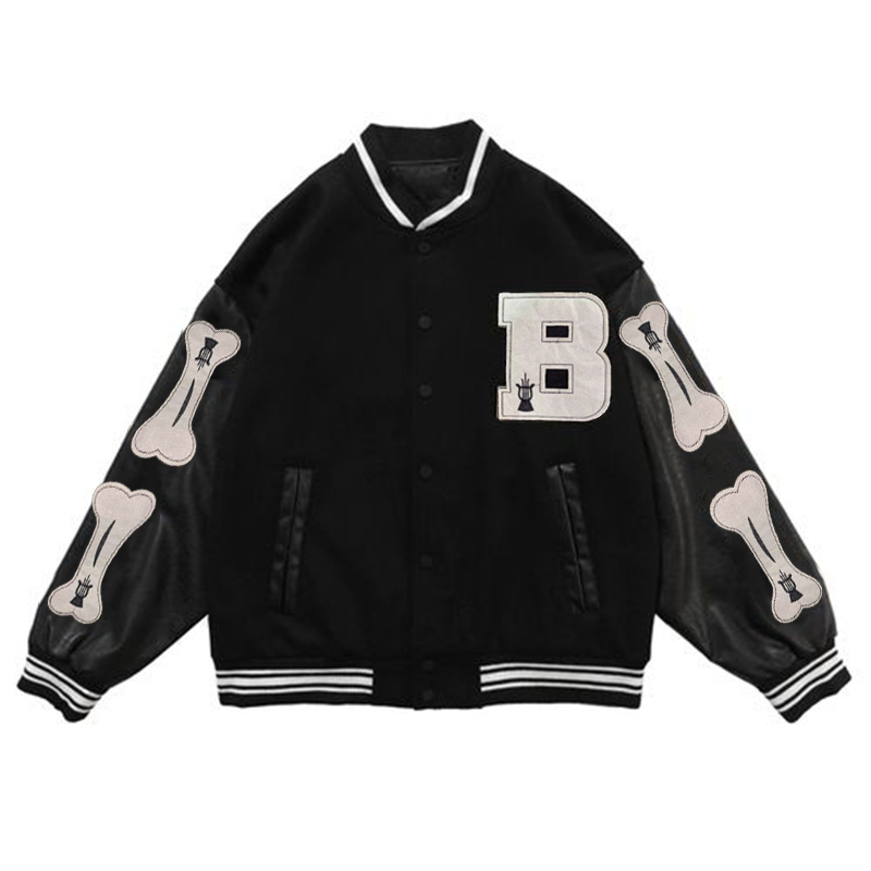 Vintage Varsity Jackets Men 2022 Fashion Oversized Long Sleeve college Bomber Letter Embroidery Baseball Y2K Coat Couple Jacket alx