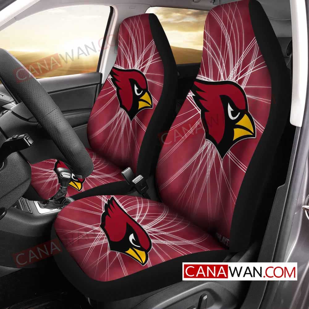 Arizona Cardinals Style100 3D Customized Personalized Car Seat Cover