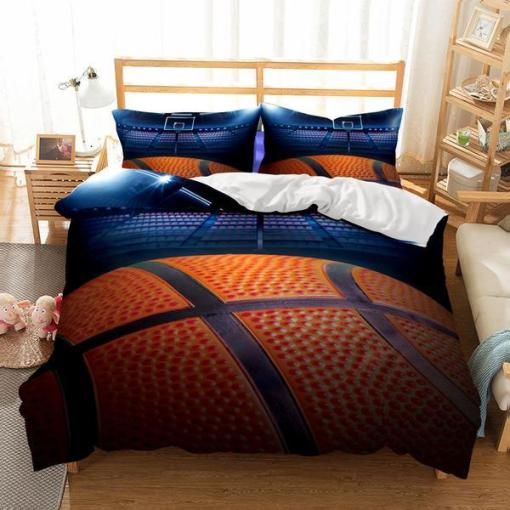 3D Basketball Realistic Printed 1 Duvet Cover Pillowcase Home Decor 3D Bedding Set Bed