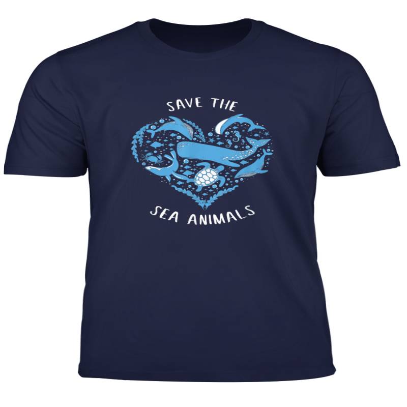 Save The Sea Animals Marine Conservation Gifts T Shirt