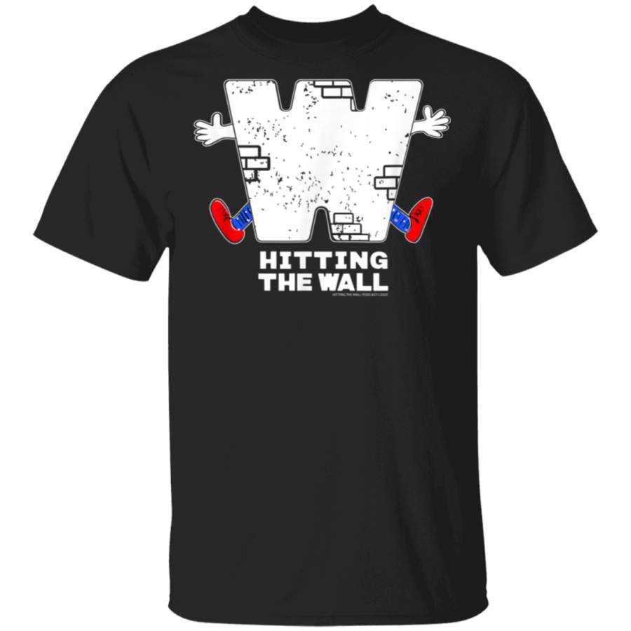 Mens Official Hitting the Wall Logo T-Shirt