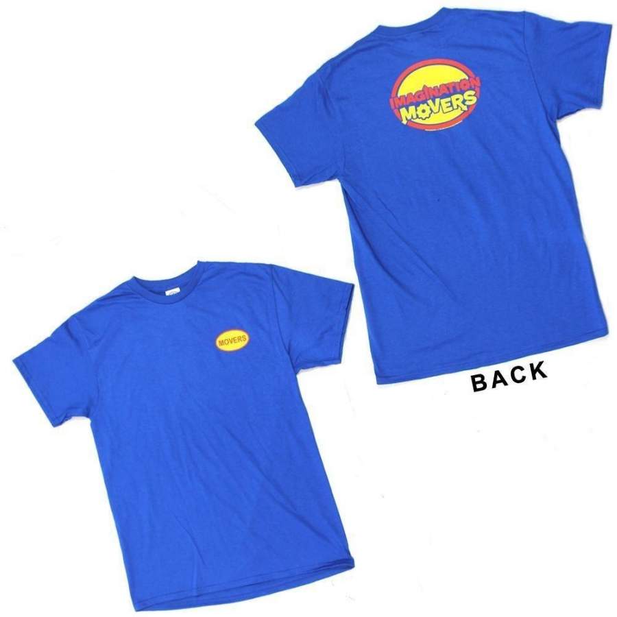 Imagination Movers Show Show Band Blue Mens T Shirt Tee TV Movie Logo