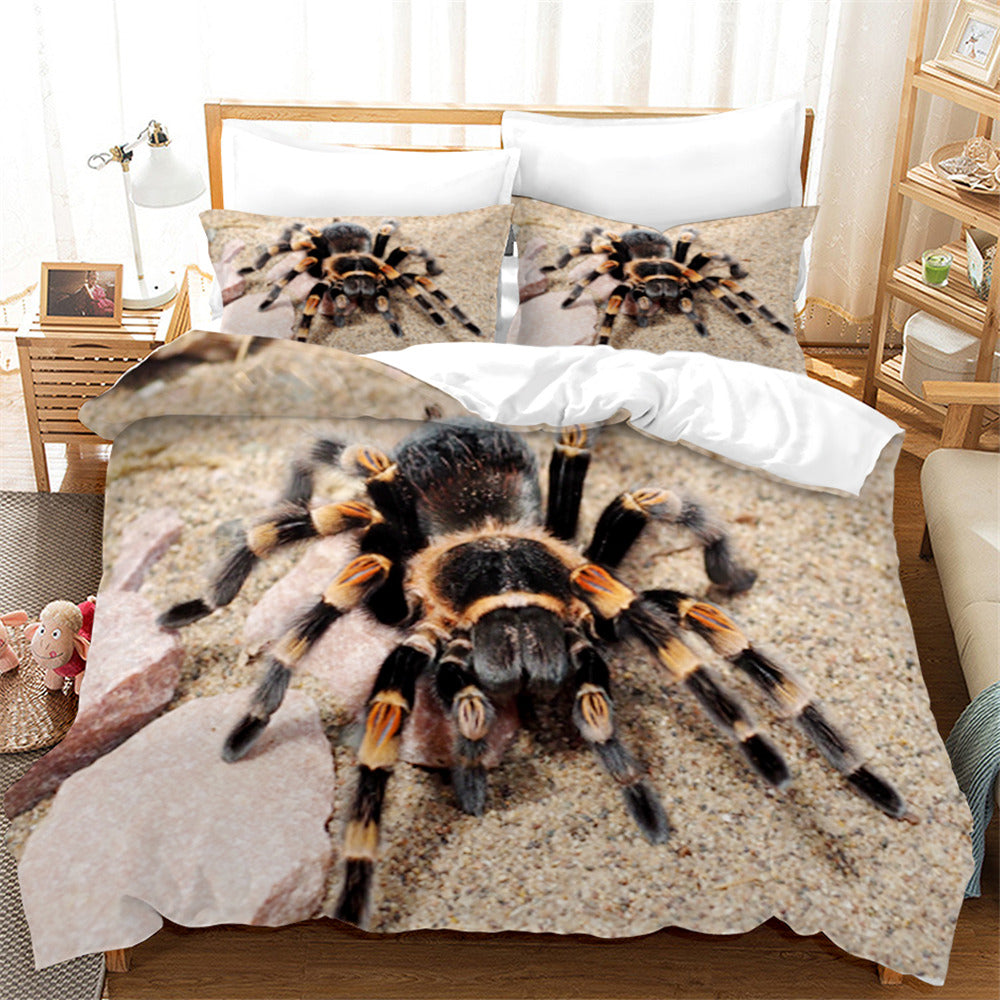 3D Animal Spider Pattern Quilt Cover Set Bedding Set Duvet Cover Pillowcases 94