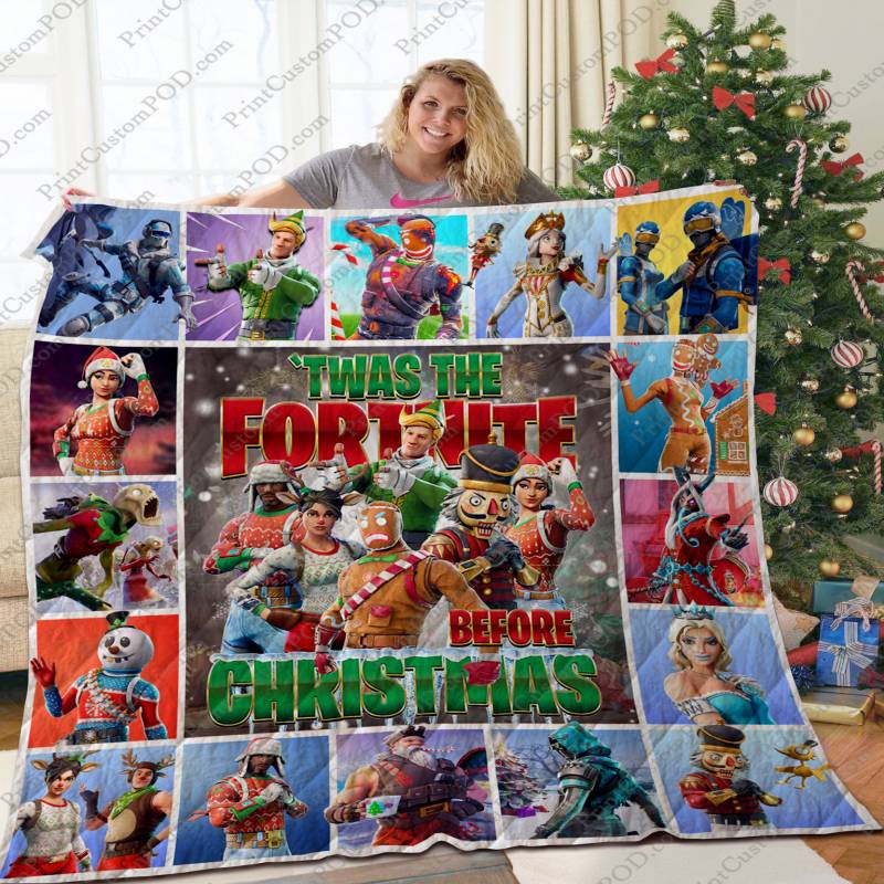 [TA] – Fortnite Christmas Quilt Blanket Ver 17-1