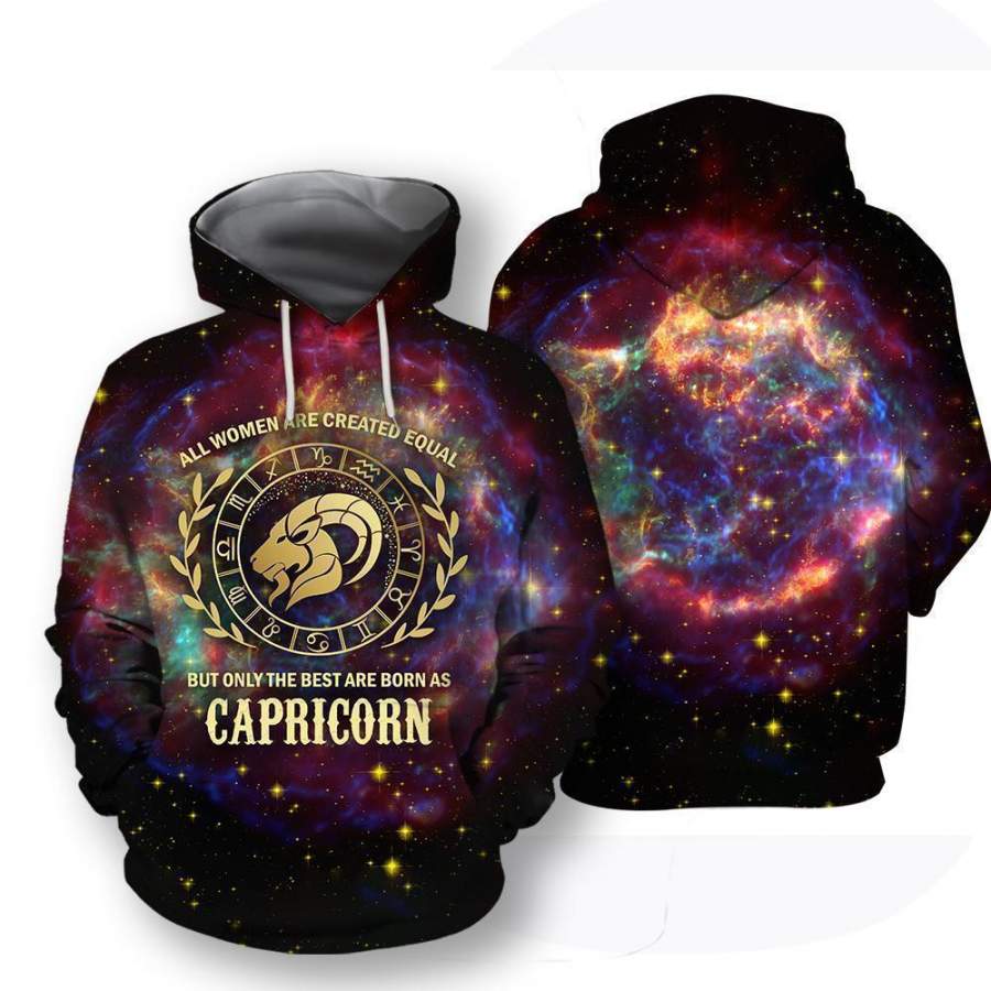 All Over Printed Capricorn Horoscope Hoodie