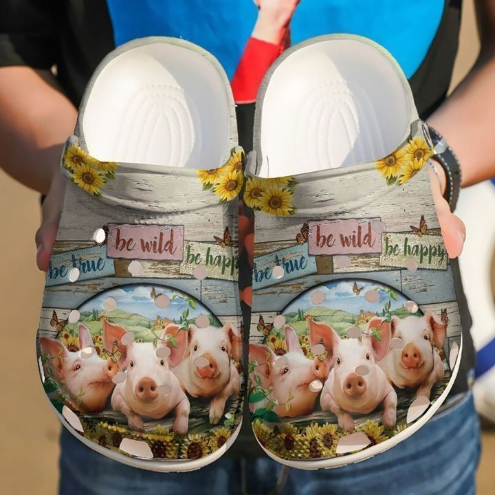 Farmer Be Happy Clog Shoes