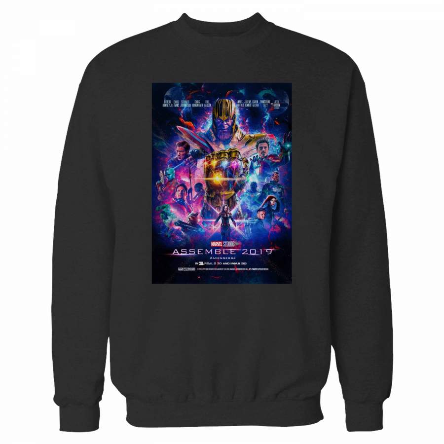 Avenger Endgame Movie Poster Thanos 2 Sweatshirt