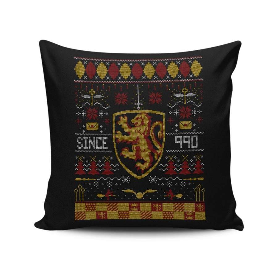 Ugly Lion Sweater – Throw Pillow