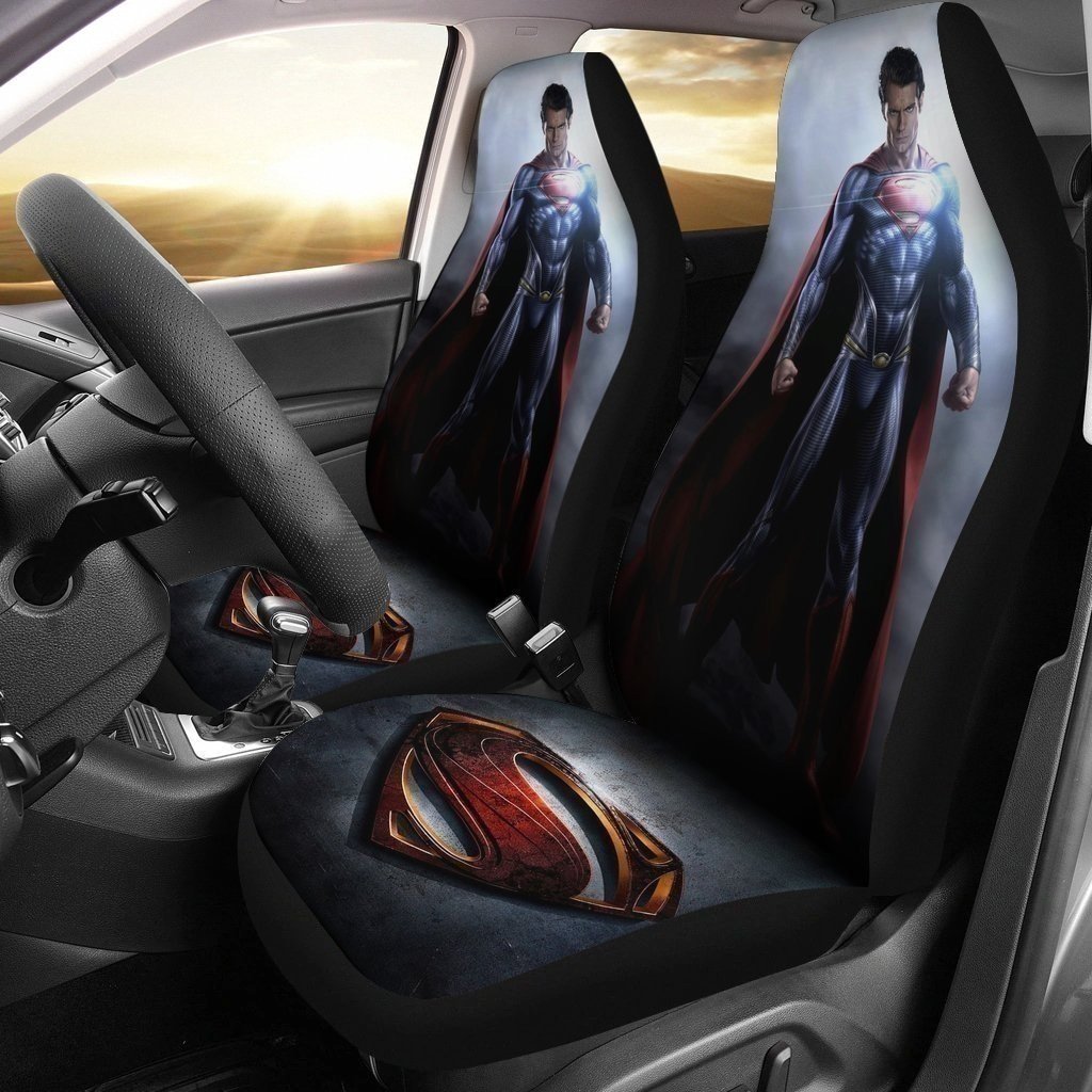 DC Comics Superhero Superman Car Seat Covers LT04