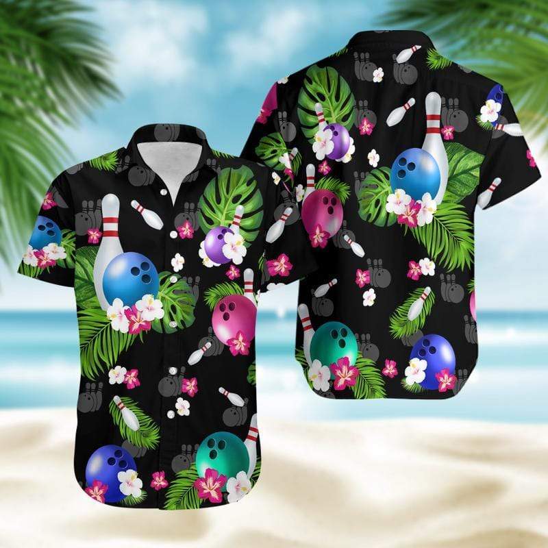 Bowling Hawaii Aloha Shirts Hawaii Shirt For Hawaii Ha91058