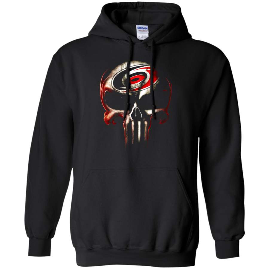 AGR Carolina Hurricanes The Punisher Mashup Ice Hockey Hoodie