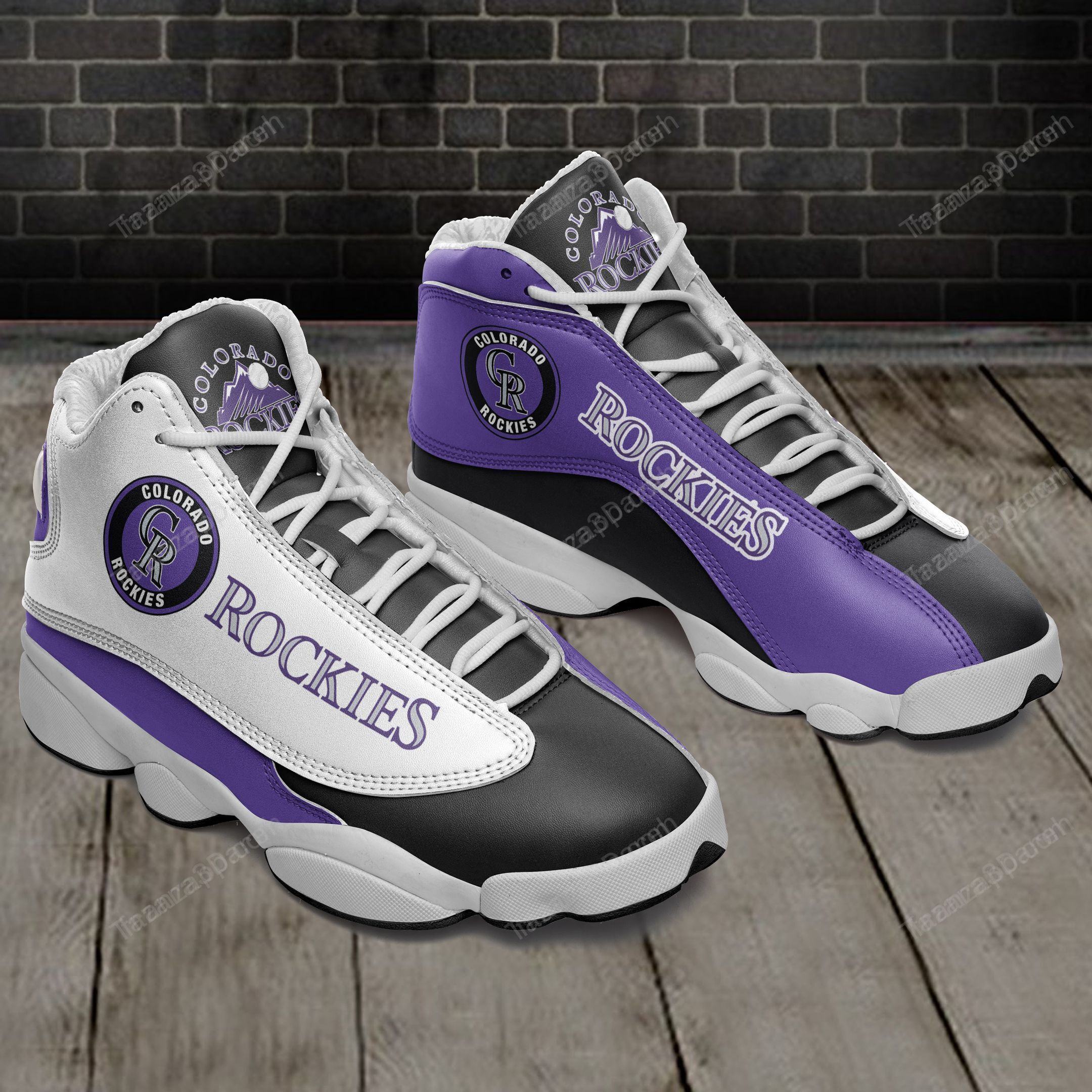 Colorado Rockies Air Jd13 Sneakers 047