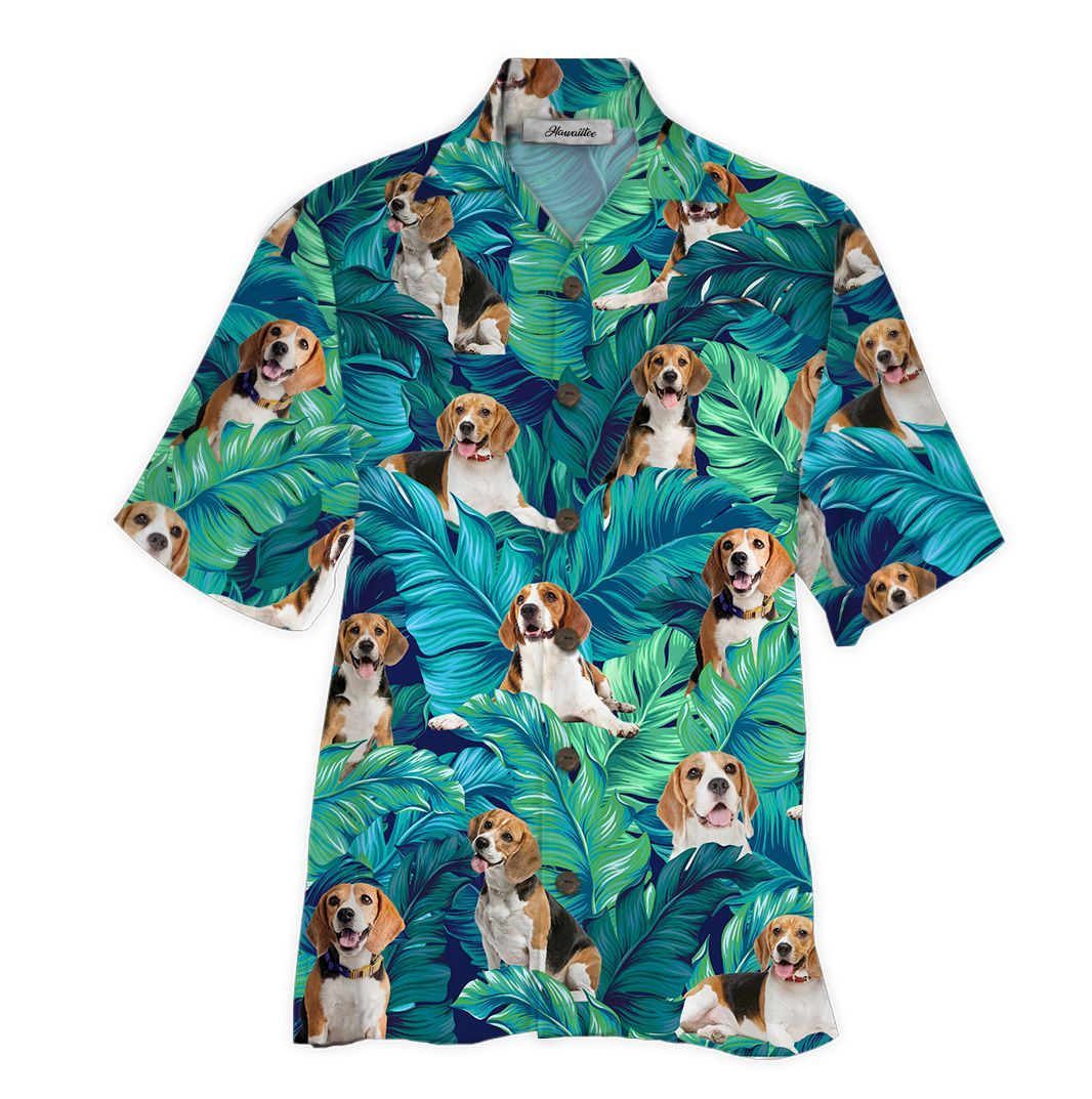 Beagle Blue Nice Design Unisex Hawaii Shirt For Men And Women Ha94708