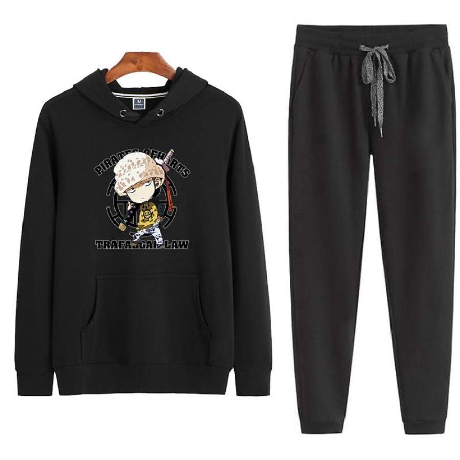 Hoodie and Pants Set Unisex Sports Outfit Winter Outfit Hoodie and Pants for Adult