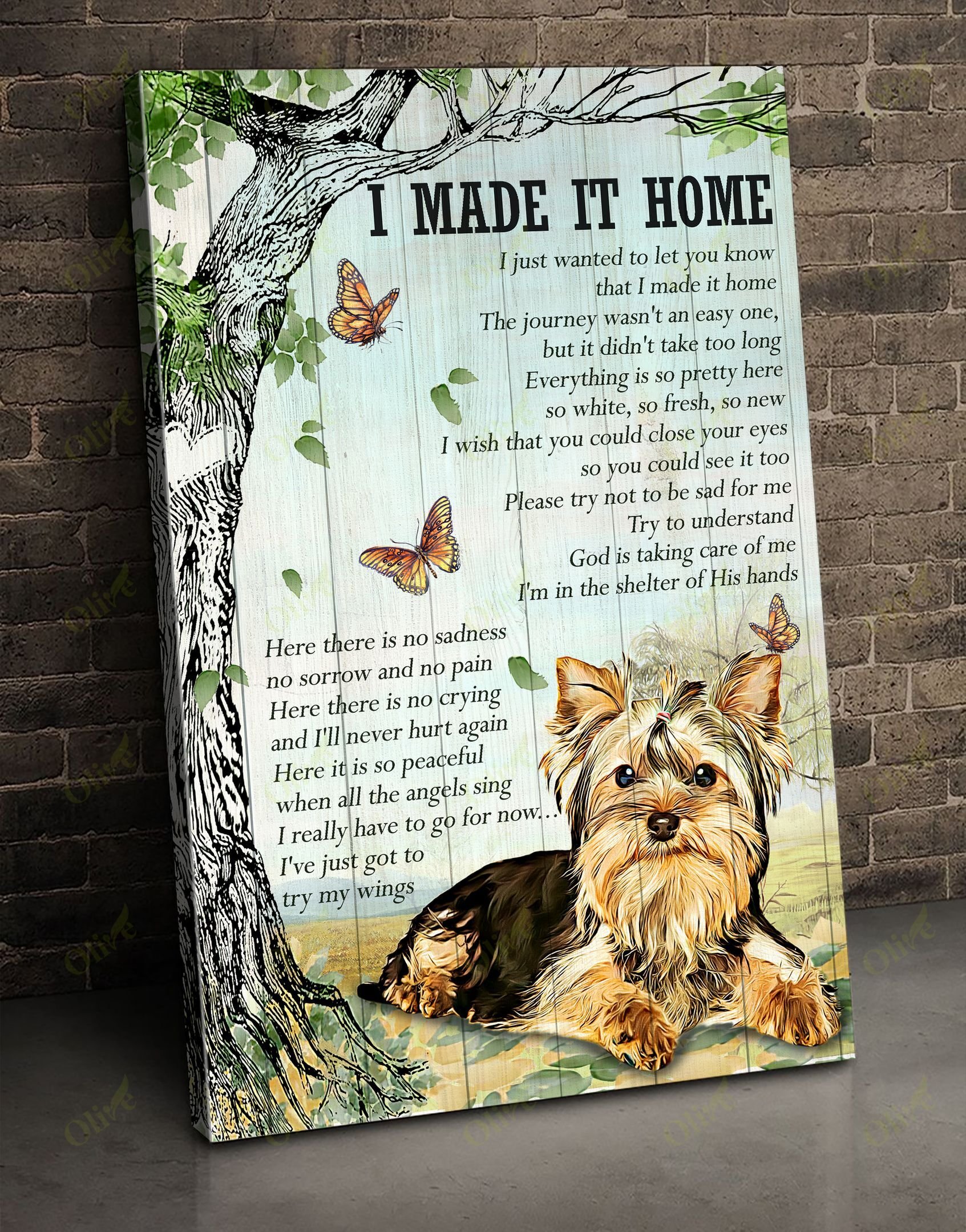 Yorkshire – I Made It Home Canvas And Poster | Wall Decor Visual Art