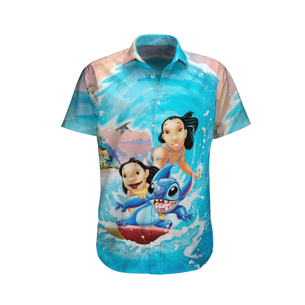 Stitch Hawaiian Shirt - Merchcustom Trending