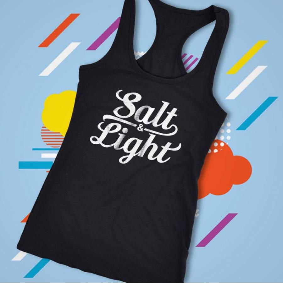 Salt And Light Women’S Tank Top Racerback T-Shirt