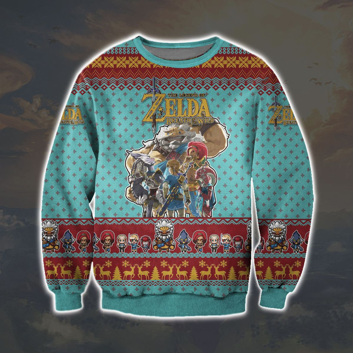 Zelda Champions Ugly Christmas Sweater 2023