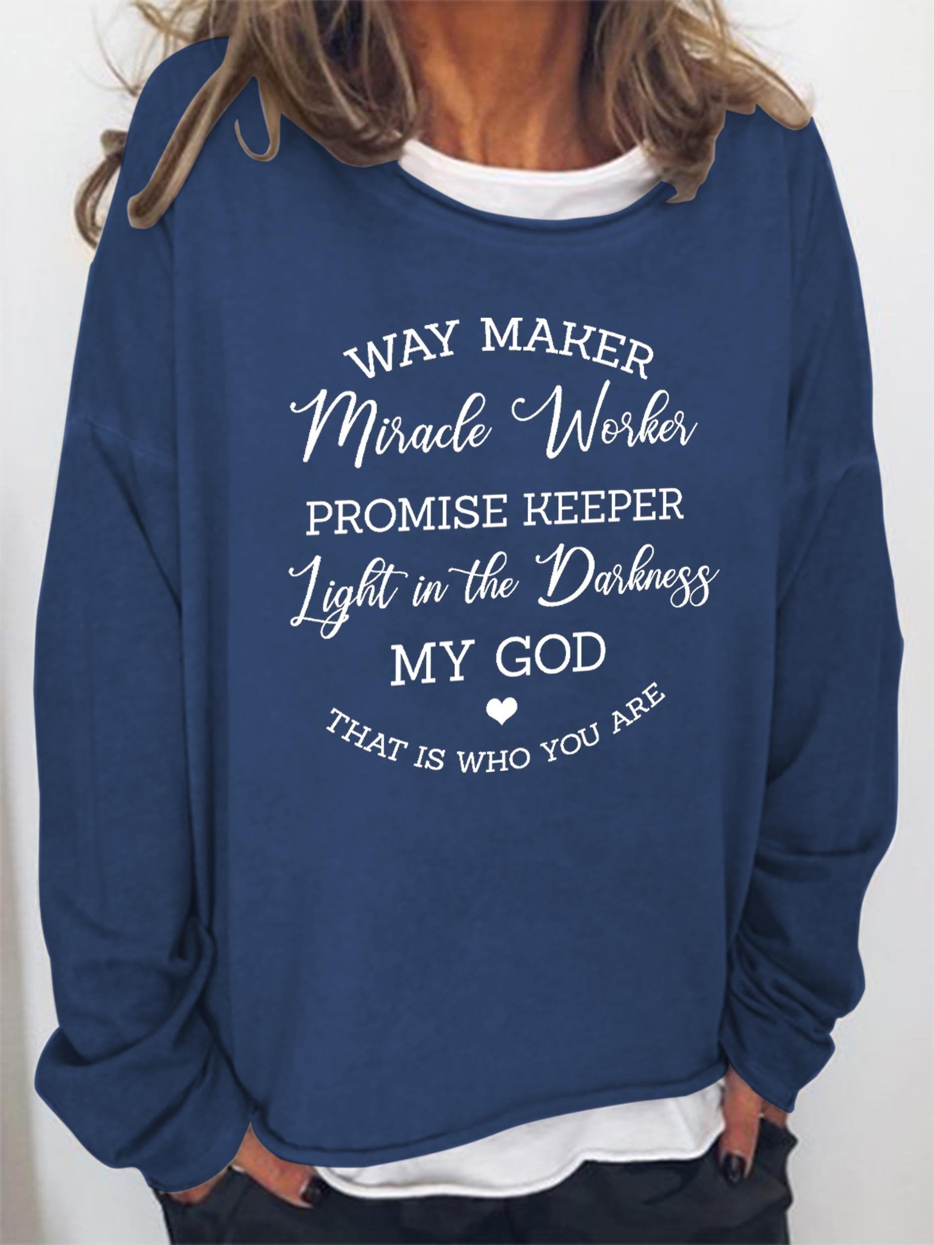 Women Miracle Worker Long Sleeve Top