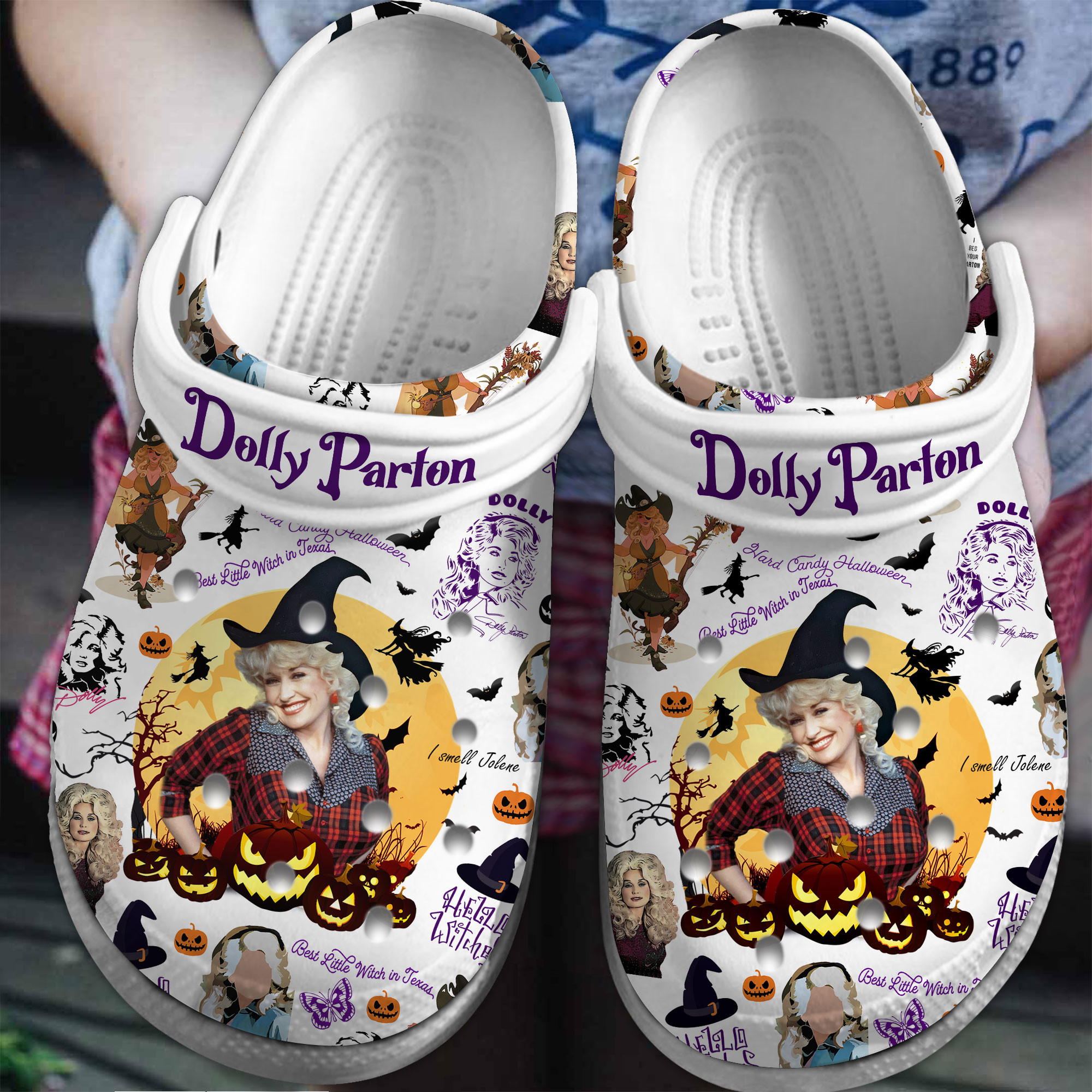 Dolly Parton Music Crocs Crocband Clogs Shoes Comfortable For Men Women and Kids 14