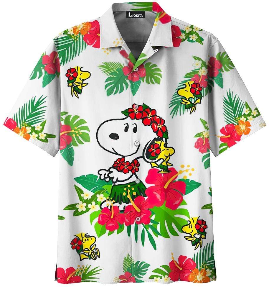 Snoop And Woodstock Summer Vacation Hawaii Shirt Ha94096