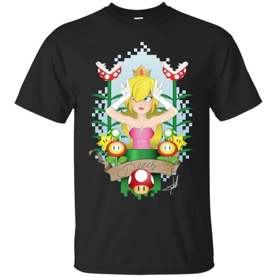 SUPER MARIO BROS – PEACH T Shirt & Hoodie