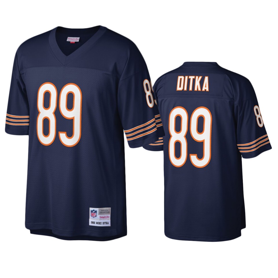 Chicago Bears Mike Ditka Navy Legacy Replica Jersey