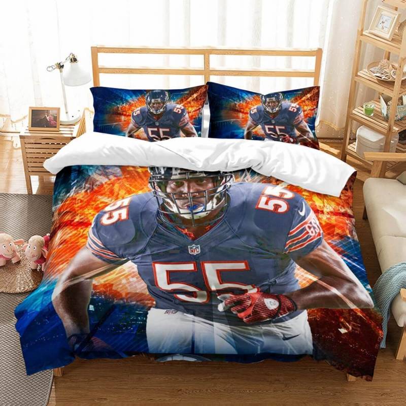 3D Customize Hroniss Grasu Chicago Bears Et Bedroomet Bed 3D Customize Bedding Set Duvet Cover Set Bedroom Set Bedlinen