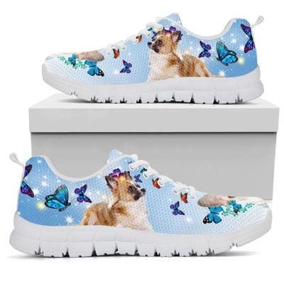 Chihuahua Butterfly Sneakers Shoes For Women, Shoes For Men Sneaker Custom Shoes