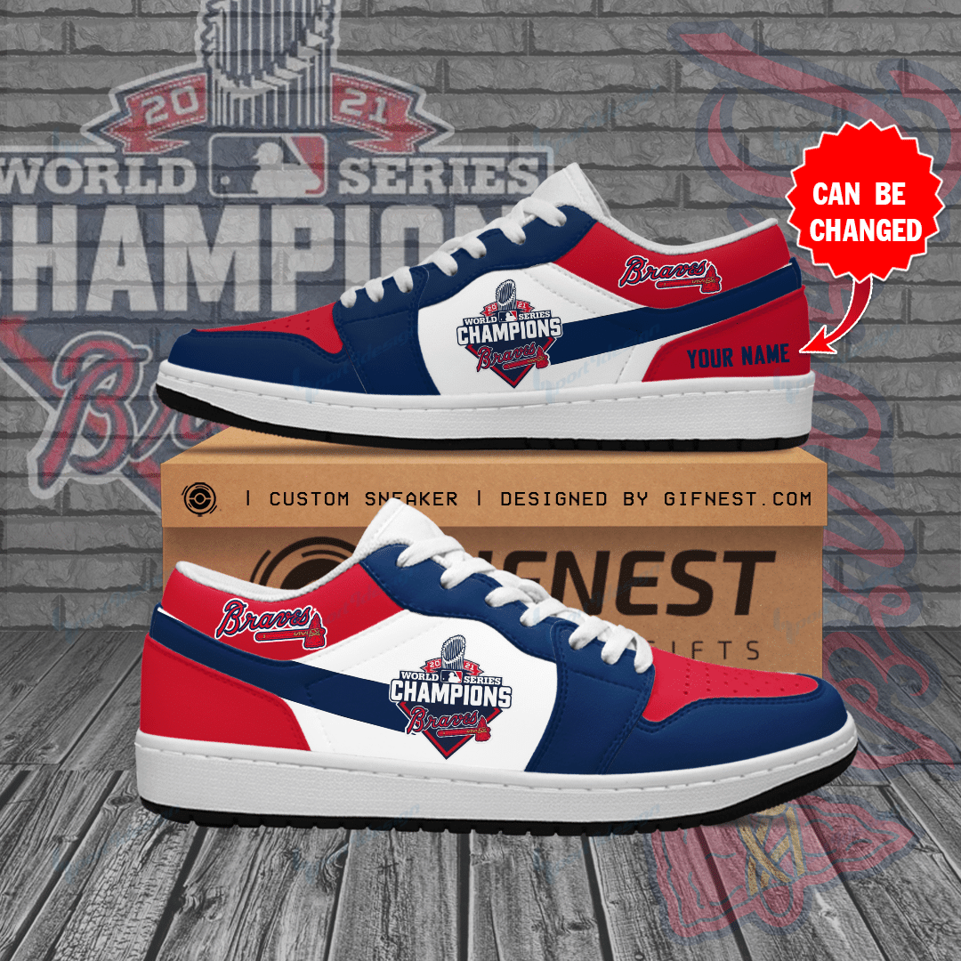 Atlanta Braves Lj Sneakers 002