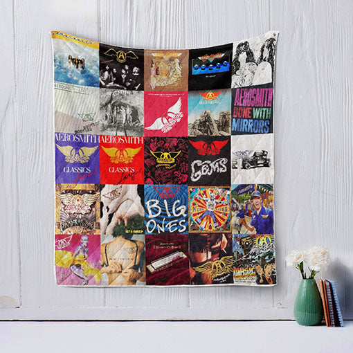 Aerosmith Style 2 Quilt Blanket