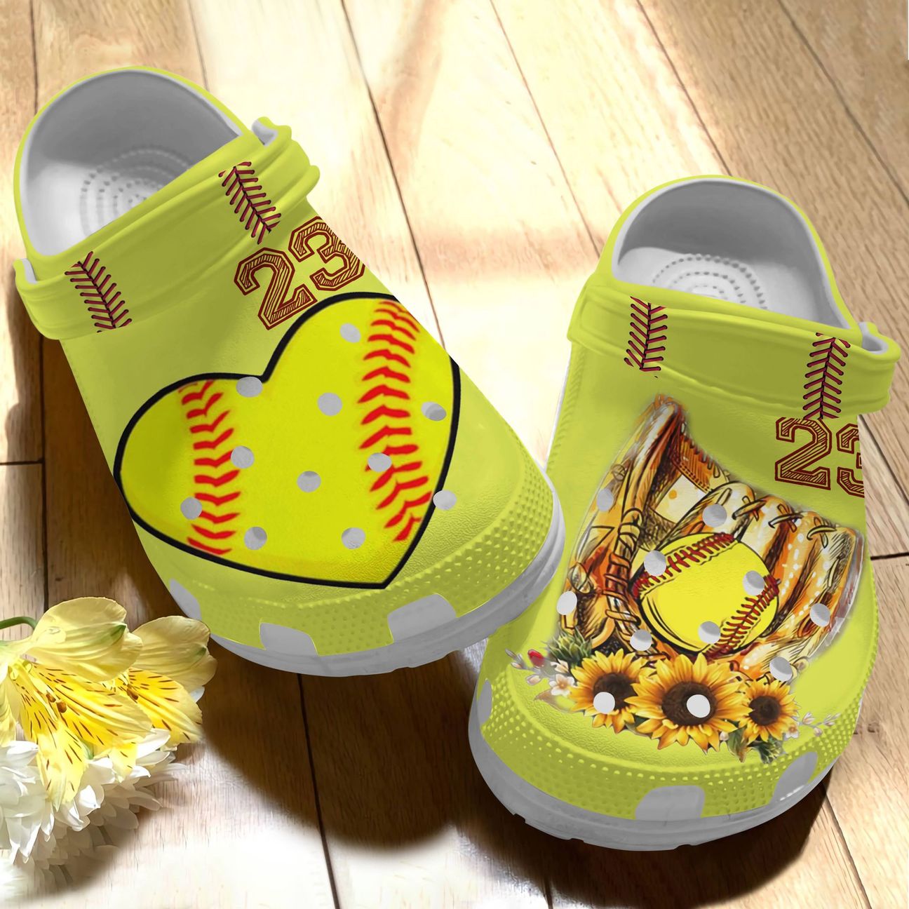 Softball Personalized Personalize Clog, Custom Name, Text, Fashion Style For Women, Men, Kid, Print 3D Winner In My Heart