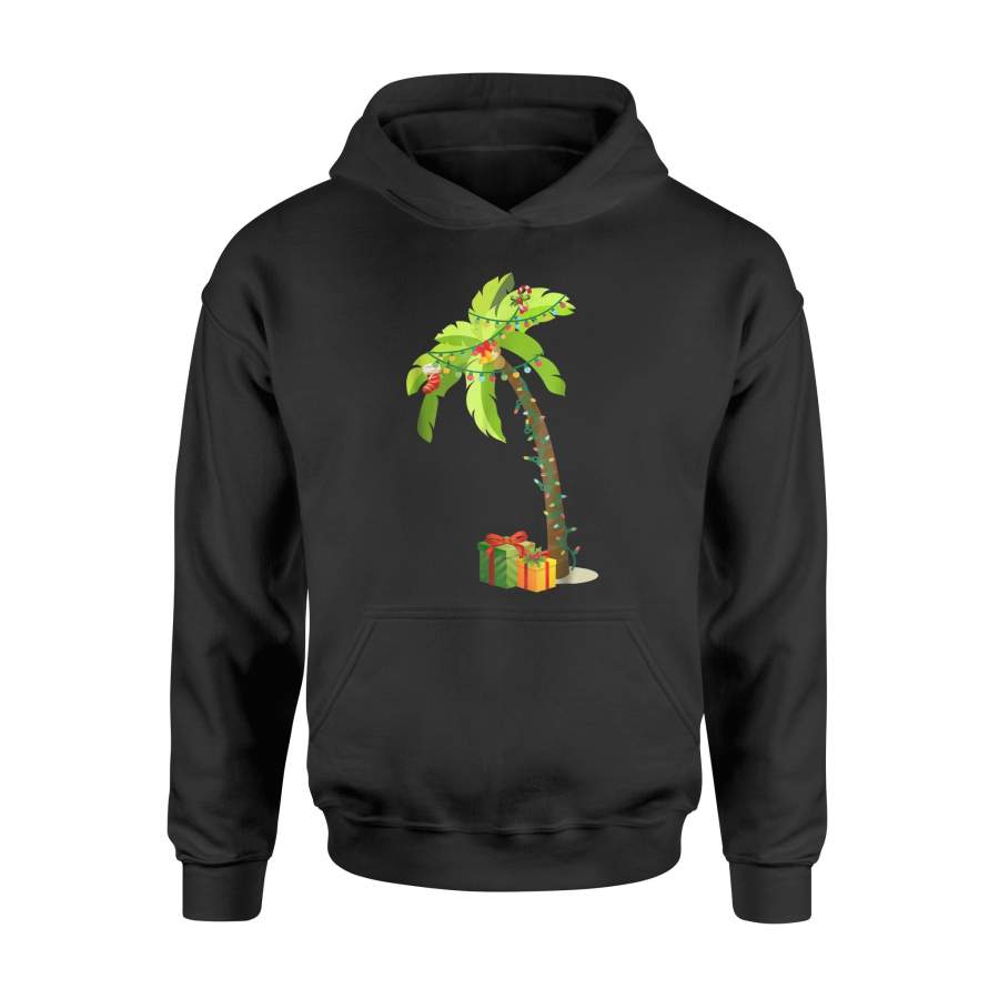 Christmas Palm Tree Coconut   Hoodie