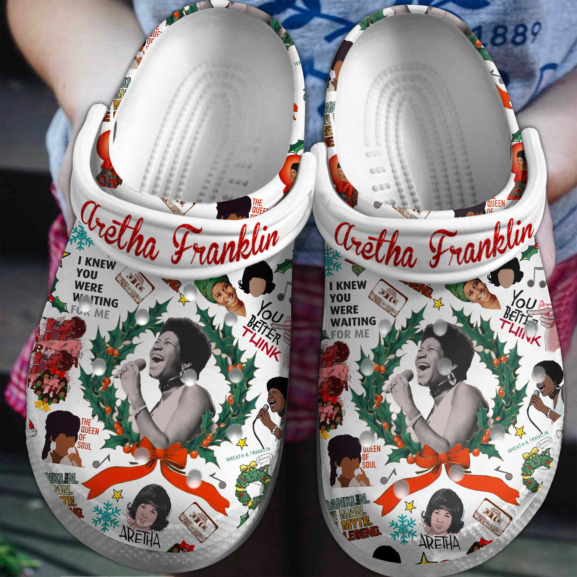 Aretha Franklin Crocss Clogs For Men Women And Kid Umbd3Kwt
