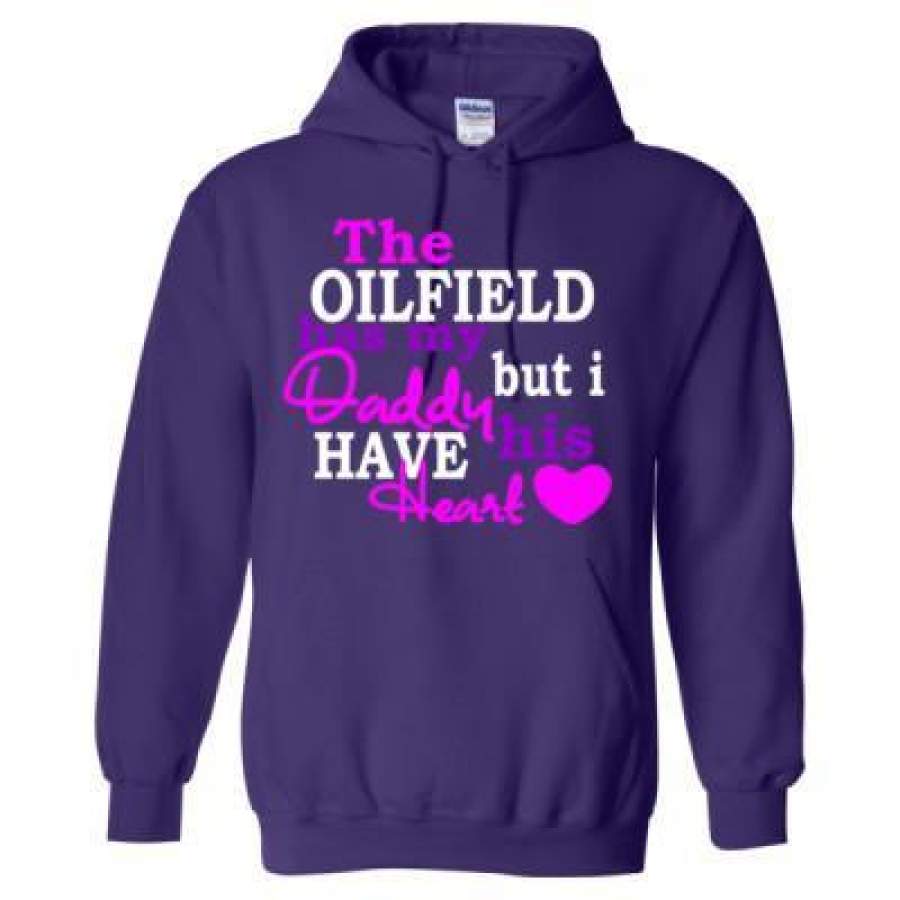 AGR The Oilfield Has My Daddy But I Have His Heart – Heavy Blend™ Hooded Sweatshirt