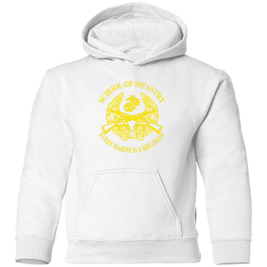 AGR usmc school of infantry Toddler Pullover Hoodie